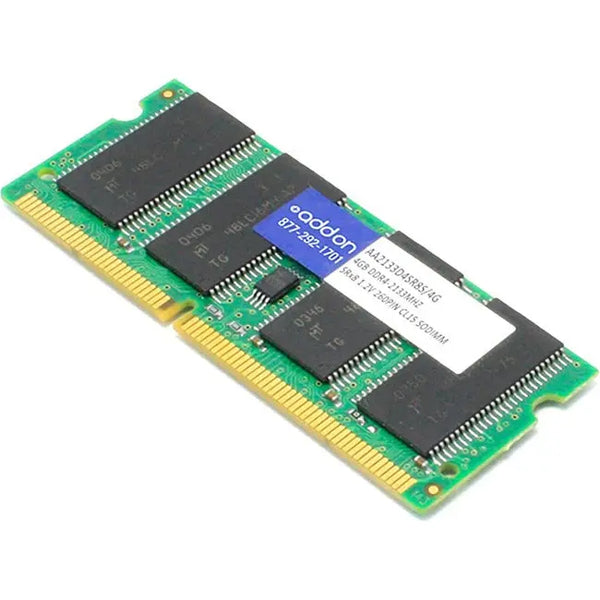 AddOn AA2133D4SR8S/4G x1 JEDEC Standard 4GB DDR4-2133MHz Unbuffered Single Rank x8 1.2V 260-pin CL15 SODIMM AddOn