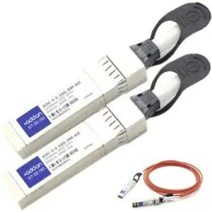 AddOn Arista Networks Compatible TAA Compliant 10GBase-AOC SFP+ to SFP+ Direct Attach Cable (850nm, MMF, 8m) AddOn