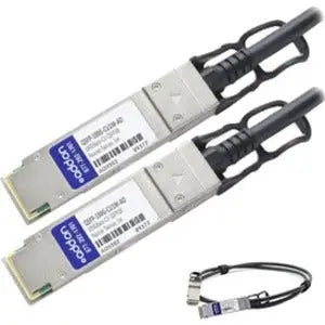 AddOn Cisco QSFP-100G-CU1M Compatible TAA Compliant 100GBase-CU QSFP28 to QSFP28 Direct Attach Cable (Passive Twinax, 1m) AddOn