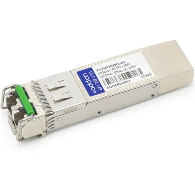 AddOn Finisar FTLX1672D3BCL Compatible TAA Compliant 10GBase-ER SFP+ Transceiver (SMF, 1550nm, 40km, LC, DOM) AddOn
