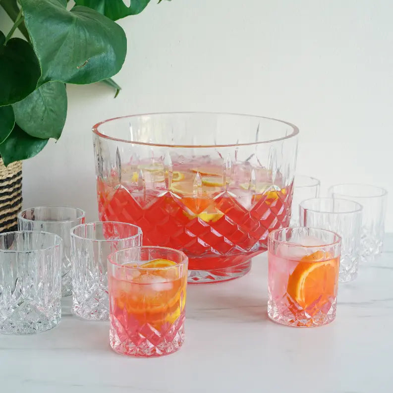 Admiral Punch Bowl with Tumblers by Viski True Brands
