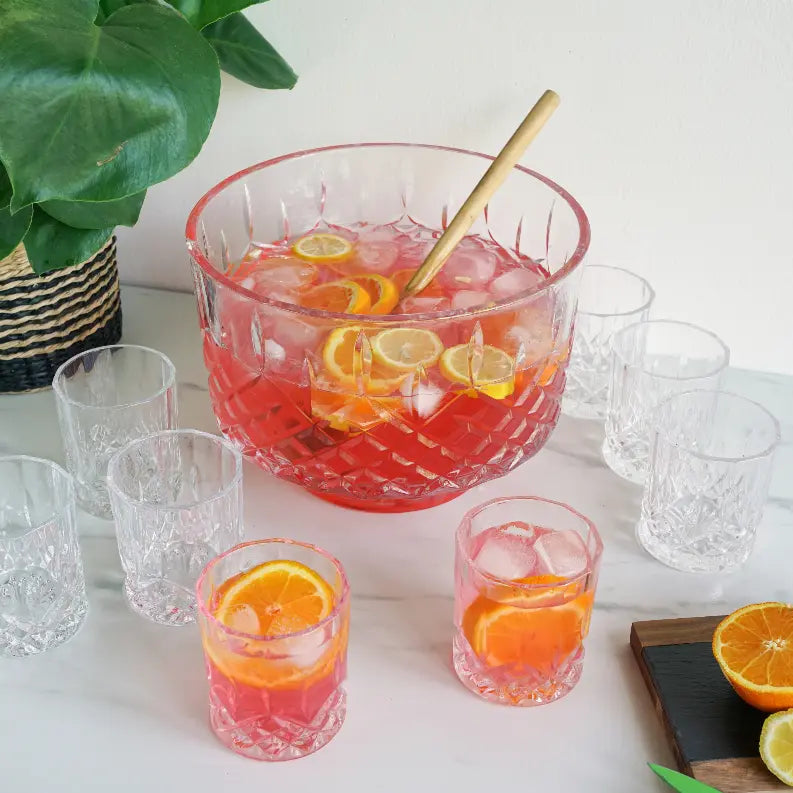 Admiral Punch Bowl with Tumblers by Viski True Brands