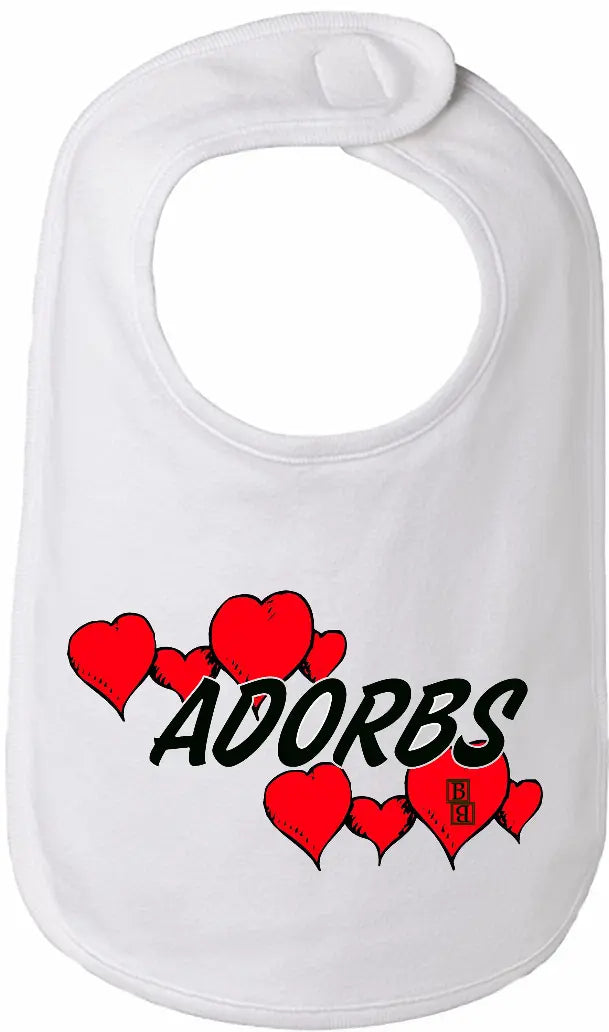 Adorbs bib  One Size Bad Baby Inc