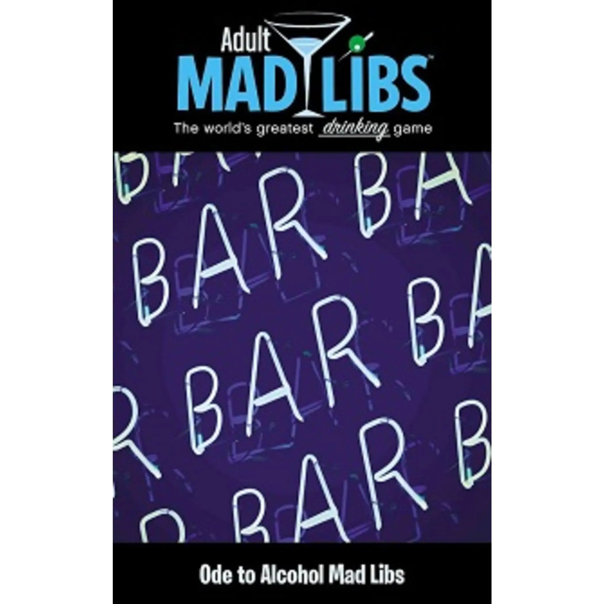 Adult Madlibs - Ode to Alcohol Distributed