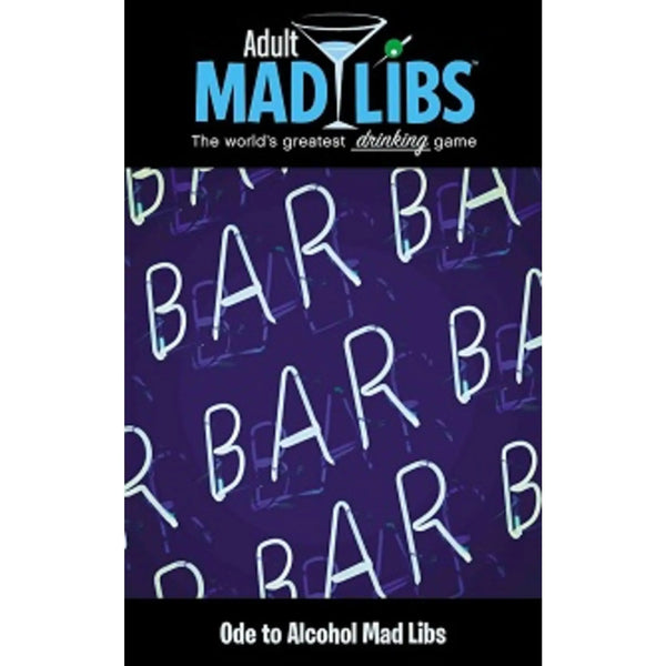Adult Madlibs - Ode to Alcohol Distributed