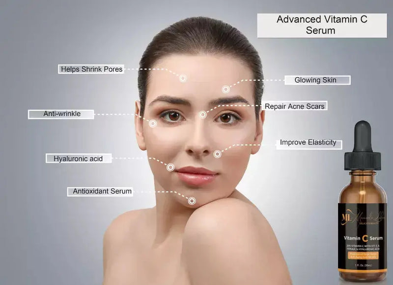 Advanced Anti-Aging Vitamin C Serum ML Delicate Beauty