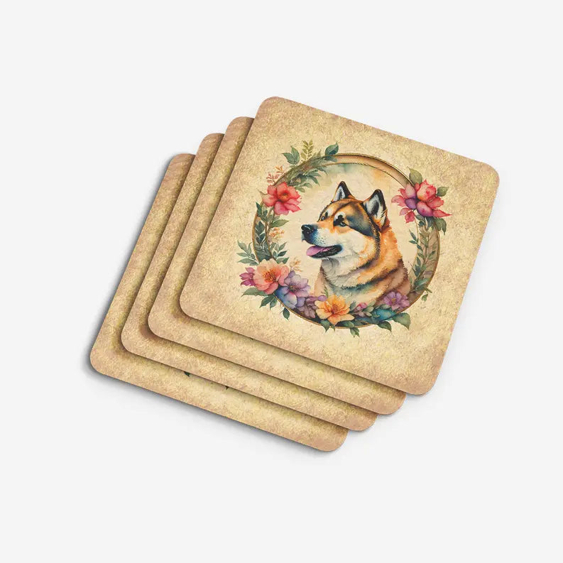 Affenpinscher and Flowers Pair of Pot Holders Caroline's Treasures