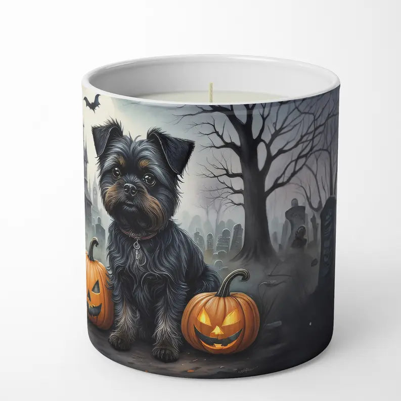 Afghan Hound Spooky Halloween Foam Coasters Caroline's Treasures
