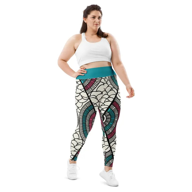African Print Leggings Adirelounge