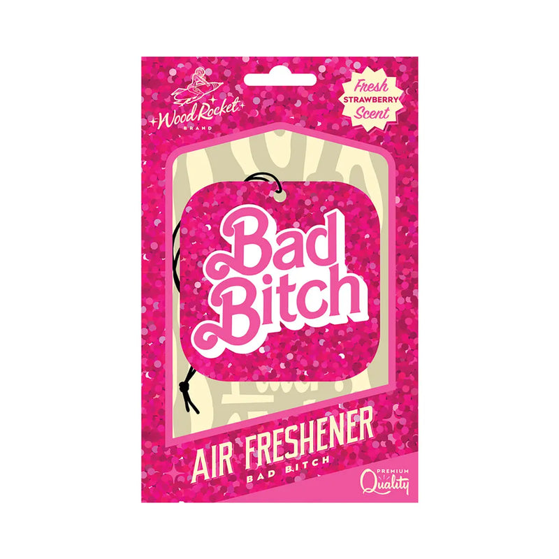 Air Freshener Bad Bitch Wood Rocket