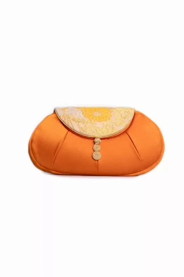 Aiviin | Vibrant Orange Dinner Bag Fangyan