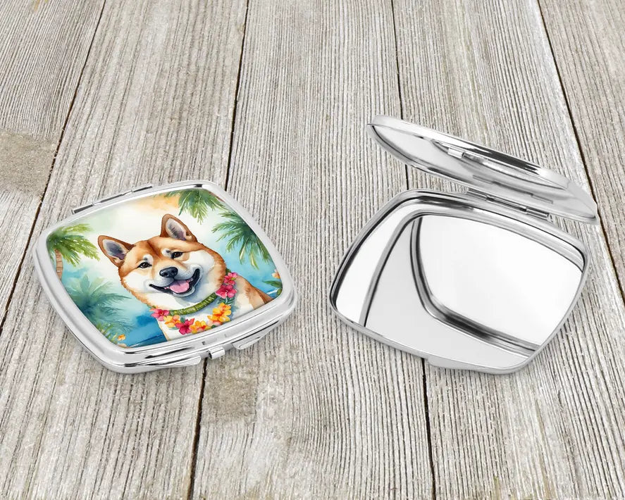 Akita Compact Mirror Caroline's Treasures