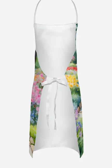 Akita Spring Garden Apron Caroline's Treasures