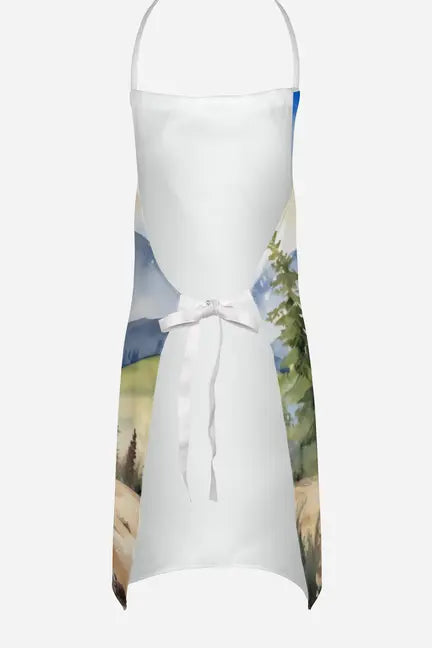 Alaskan Klee Kai Cowboy Welcome Apron Caroline's Treasures