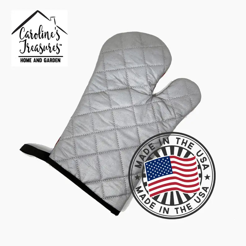 Alaskan Klee Kai Hippie Dawg Oven Mitt Caroline's Treasures