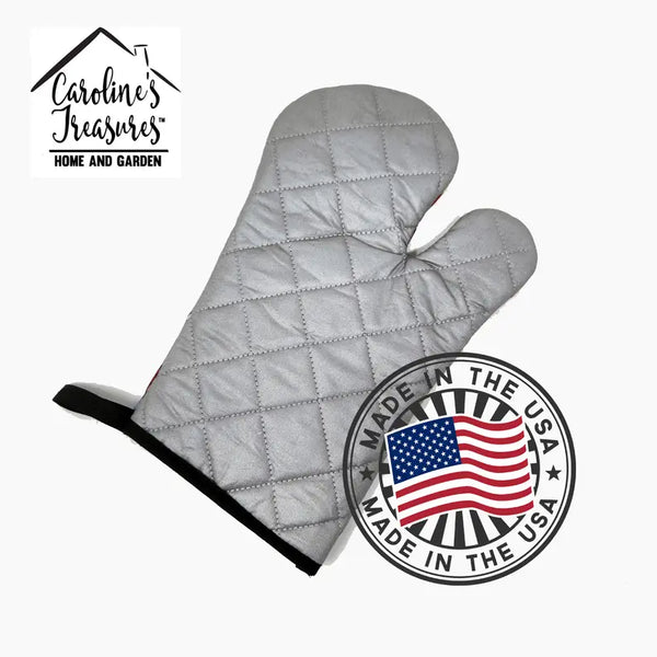 Alaskan Klee Kai Hippie Dawg Oven Mitt Caroline's Treasures
