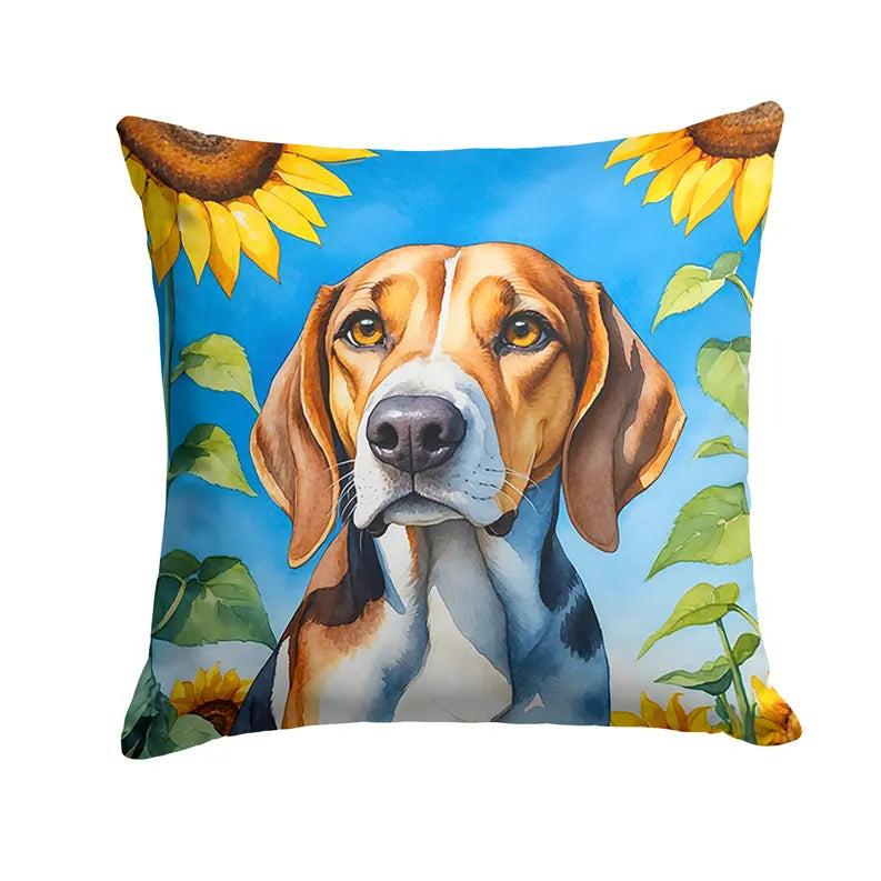 Alaskan Klee Kai in Sunflowers Pair of Pot Holders Caroline's Treasures