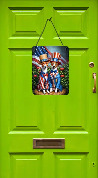 All American Bearded Collie Wall or Door Hanging Prints Caroline's Treasures
