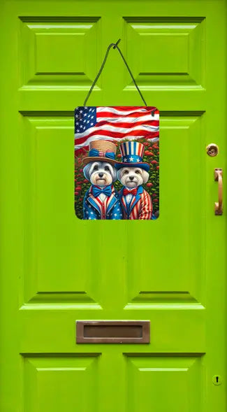 All American Dachshund Wall or Door Hanging Prints Caroline's Treasures