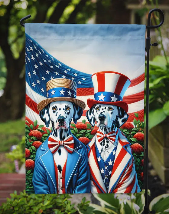 All American Dalmatian Garden Flag Caroline's Treasures