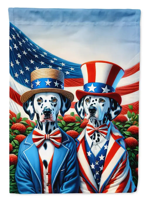 All American Dalmatian Garden Flag Caroline's Treasures