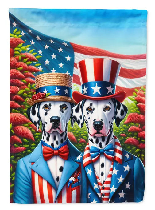 All American Dalmatian Garden Flag Caroline's Treasures