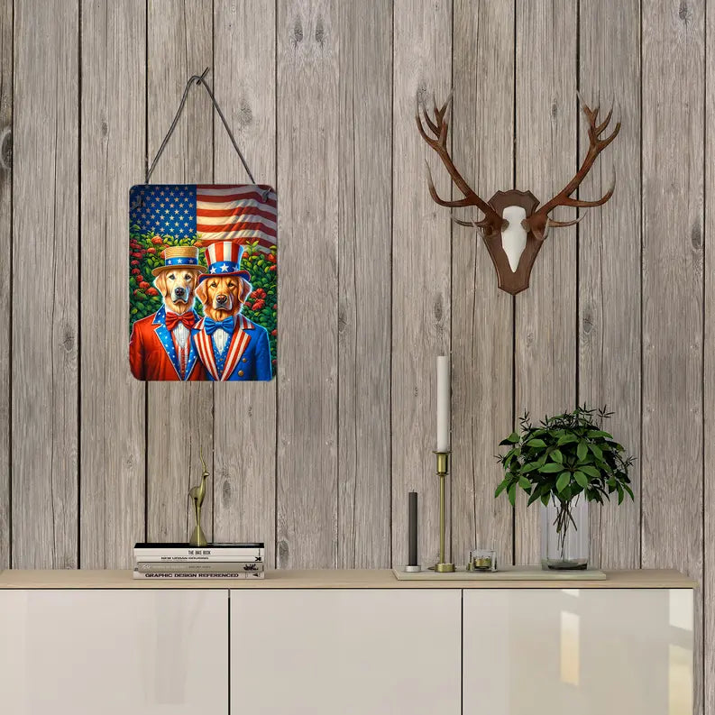 All American Gordon Setter Wall or Door Hanging Prints Caroline's Treasures