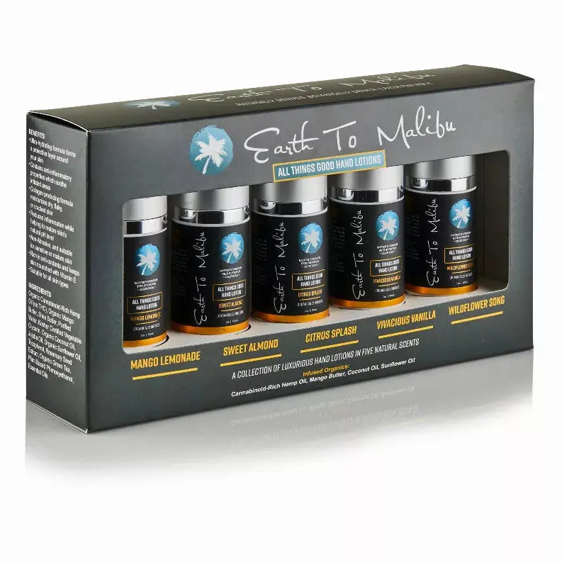 All Things Good Organic & Hand Lotion Collection Earth to Malibu