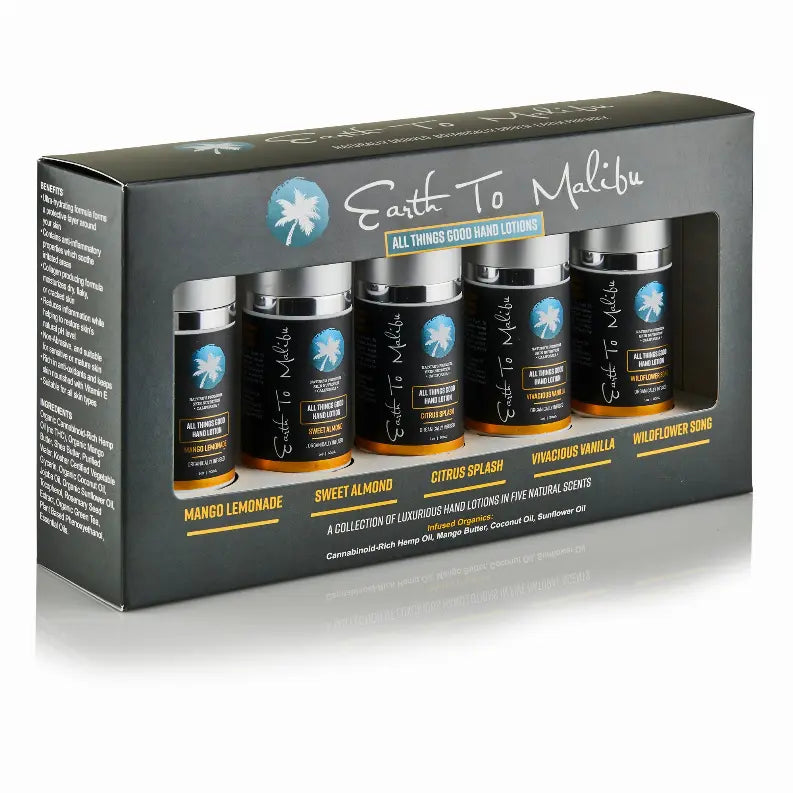 All Things Good Organic & Hand Lotion Collection Earth to Malibu