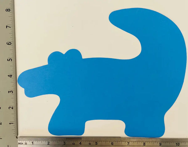 Alligator Assorted Color Super Cut-Outs Creative Shapes