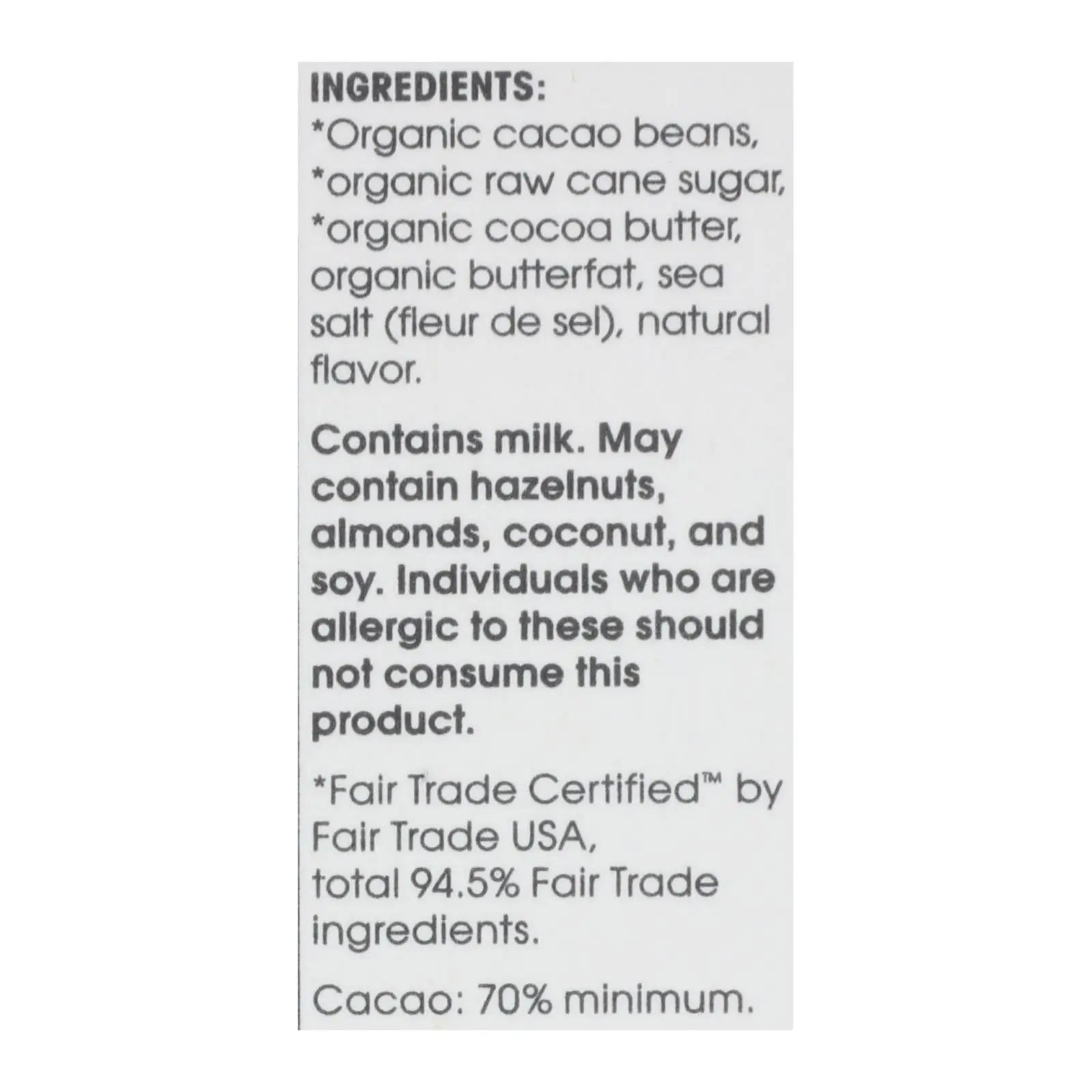 Alter Eco Americas Chocolate - Organic - Dark Salted Brown Butter - 2.82 Oz - Case Of 12 Alter Eco