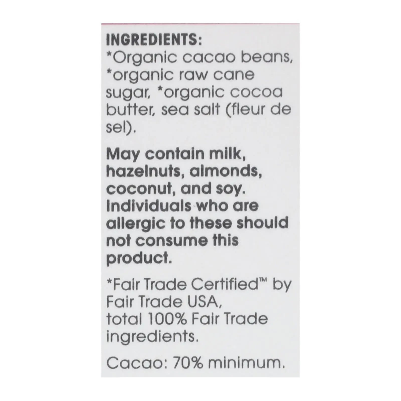 Alter Eco Americas Organic Chocolate Bar - Deep Dark Sea Salt - 2.82 Oz Bars - Case Of 12 Alter Eco