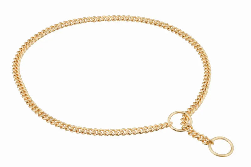Alvalley Slip Curve Show Chain Collar Alvalley LLC