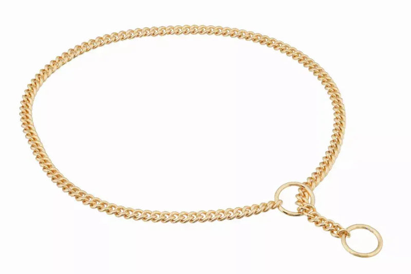 Alvalley Slip Curve Show Chain Collar Alvalley LLC