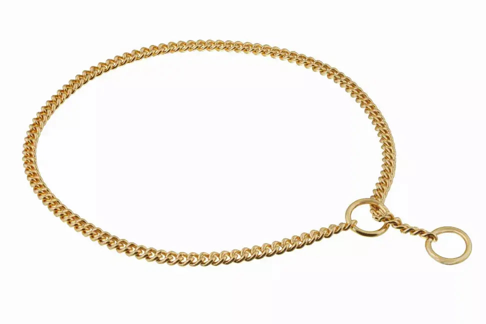 Alvalley Slip Curve Show Chain Collar Alvalley LLC