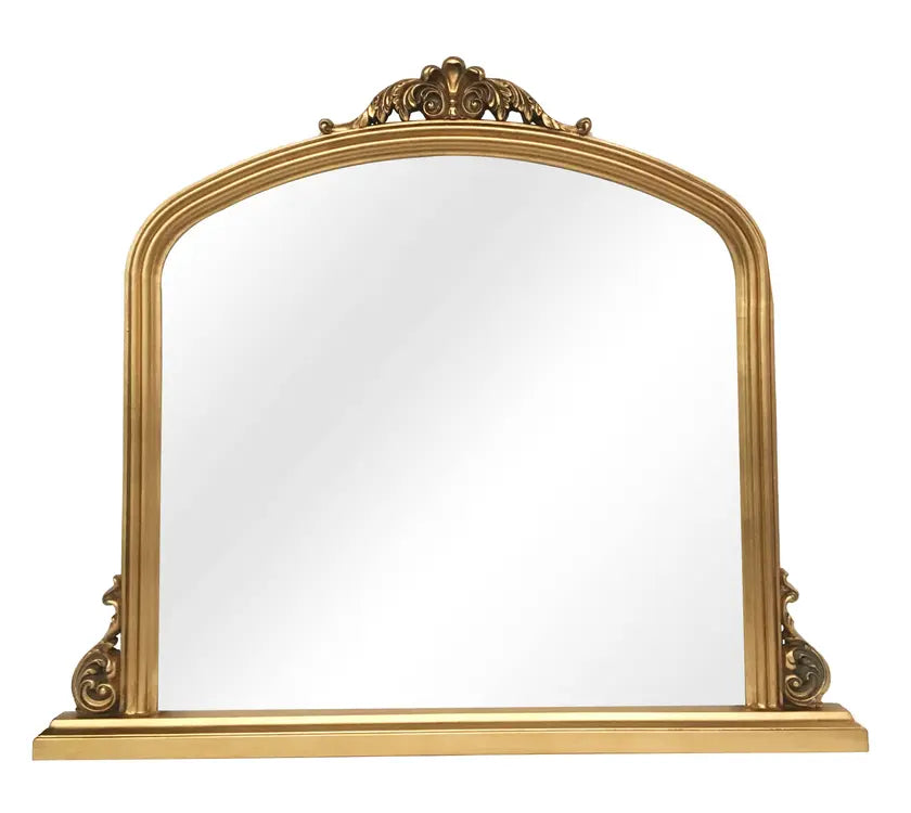 Amarone Ornate Molding Mantle Mirror SBC-LTD