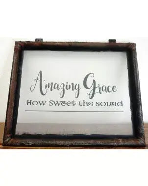 Amazing Grace Screen Print Art Vintage Addiction