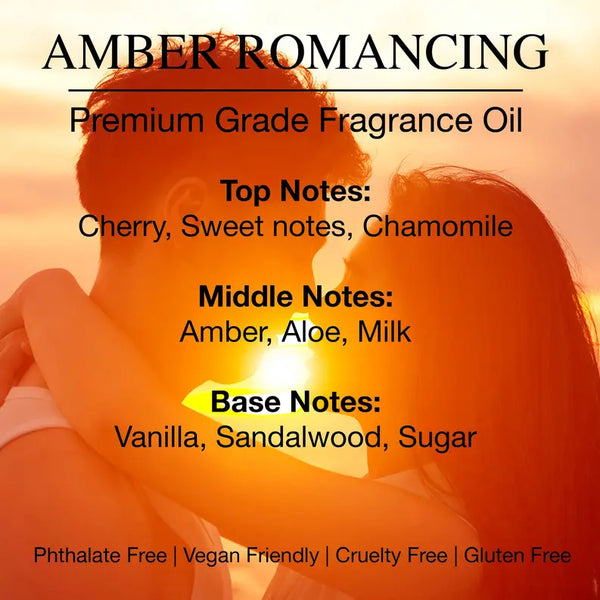 Amber Romancing Jewelry Candle Starline Artist Production