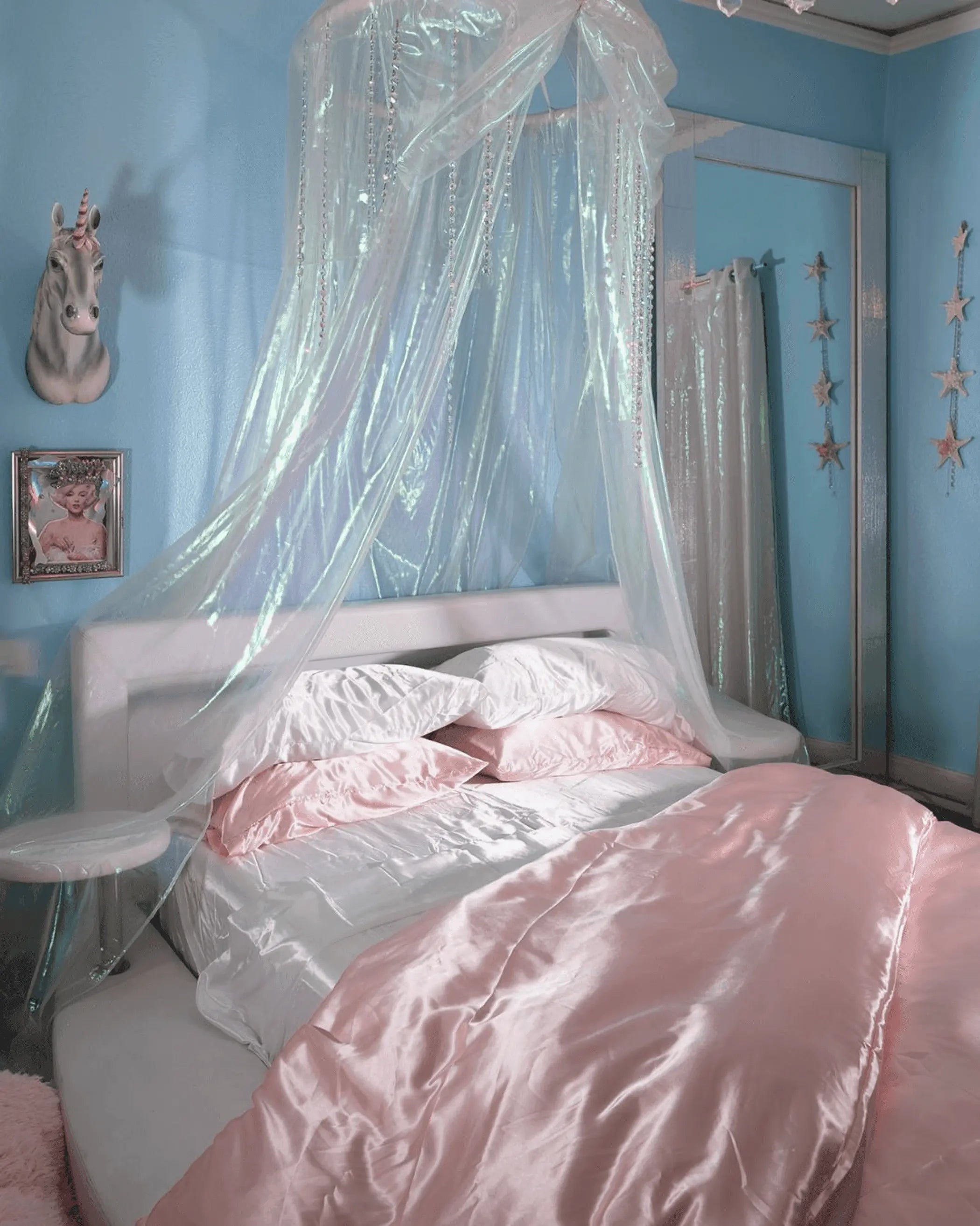 Amelia White Duvet Cover Sparkl Fairy Couture