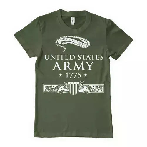 America's Finest Men's T-Shirt Olive Drab Fox Outdoor
