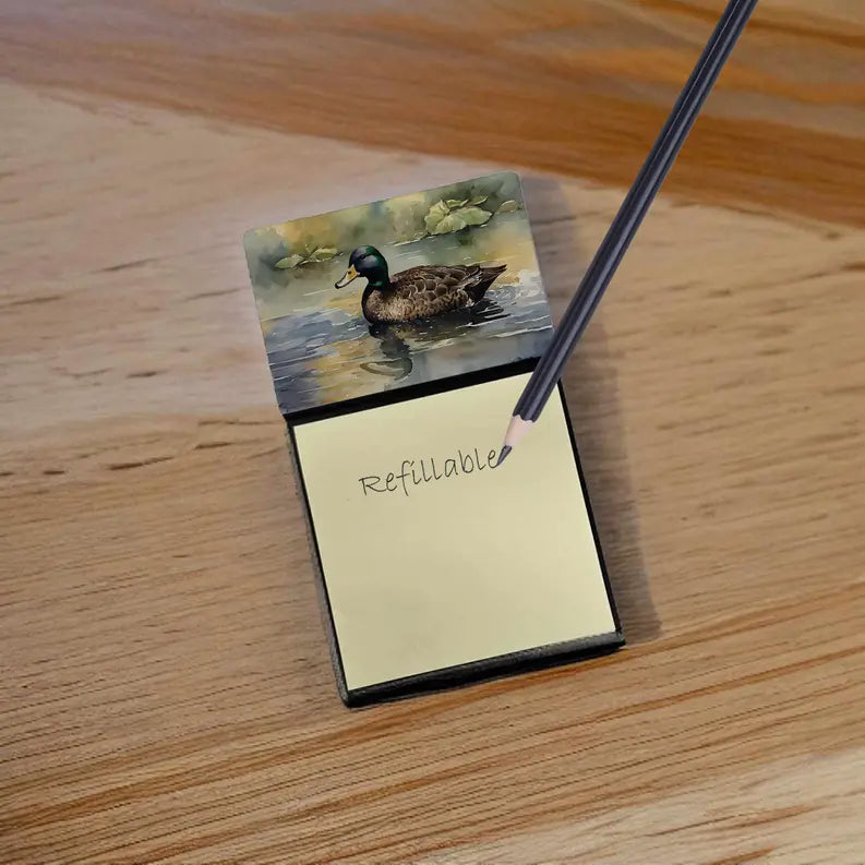 American Black Duck Sticky Note Holder Caroline's Treasures