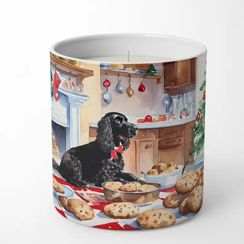 American Eskimo Christmas Cookies Decorative Soy Candle Caroline's Treasures