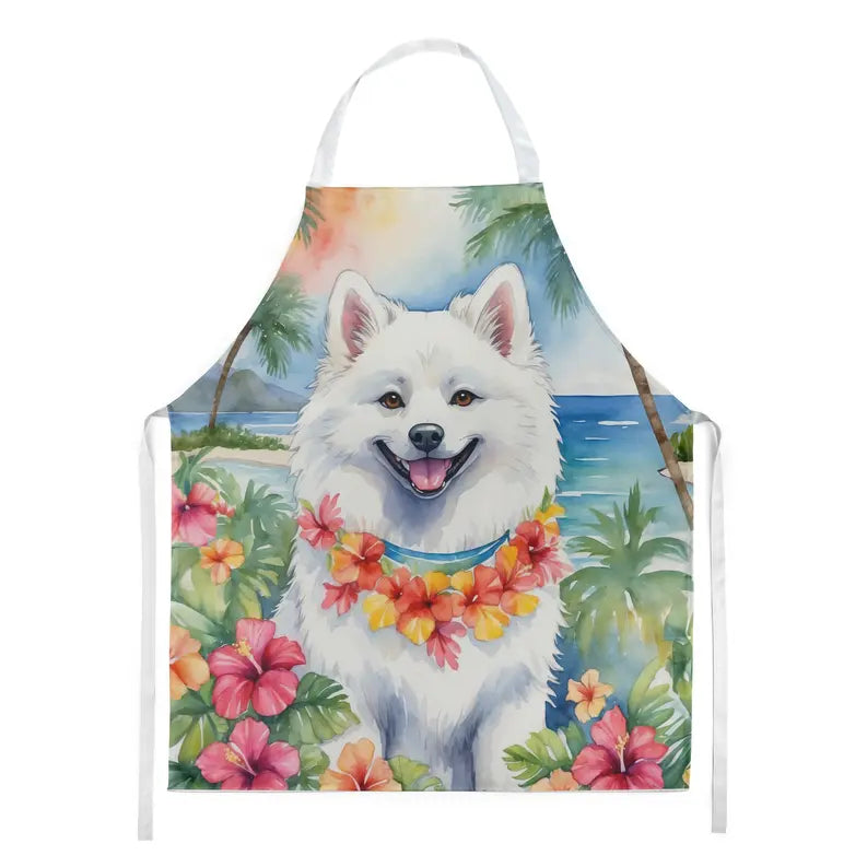American Eskimo Luau Apron Caroline's Treasures