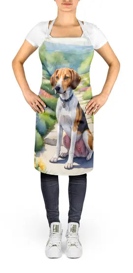 American Foxhound Spring Garden Apron Caroline's Treasures