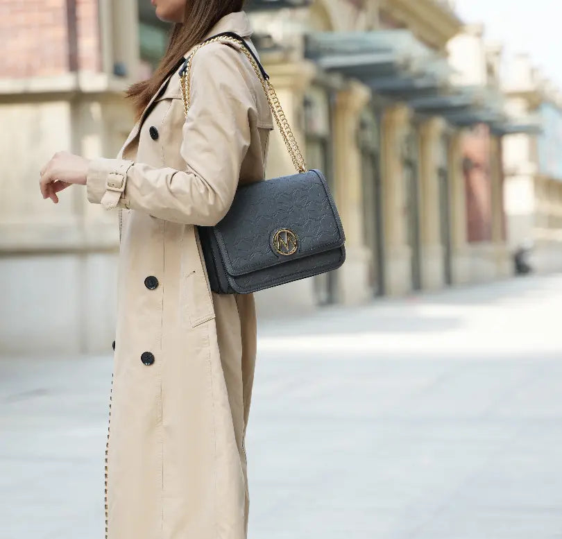 Amiyah Vegan Leather Women's Shoulder Bag MKF Collection by Mia K.