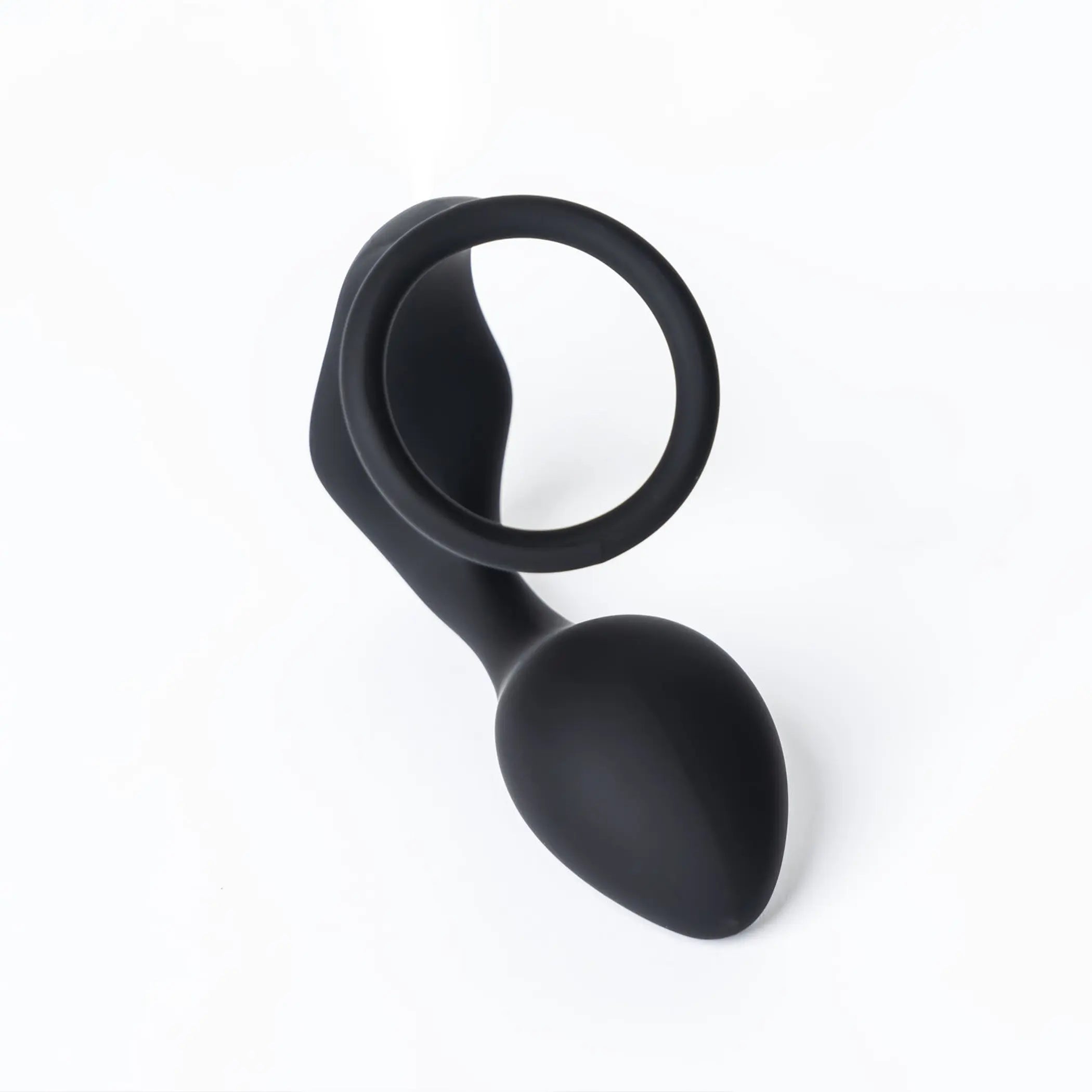 Anal Tease Silicone Cock Ring & Plug OEJ