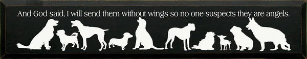 And God Said, I Will Send Them Without Wings... Sawdust City