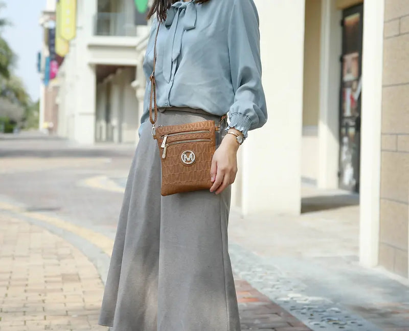 Andrea Milan M Signature Crossbody MKF Colletion by Mia K.