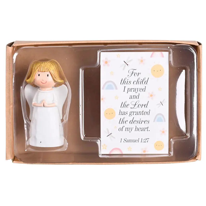 Angel Figurine For This Child I Prayed Dicksons Inc
