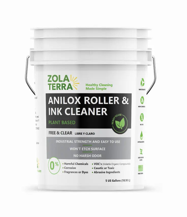 Anilox Roller & Ink Cleaner ZolaTerra